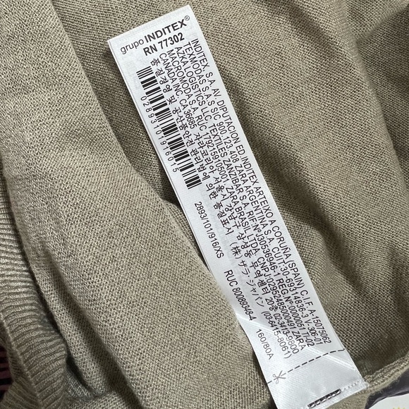 Zara High Neck Knit Top - Picture 6 of 7